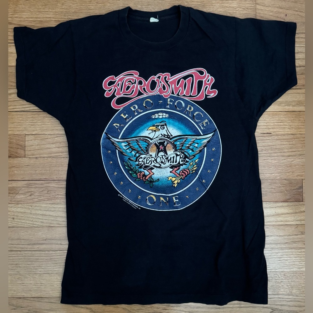 Vintage Aerosmith Pump Tour Graphic T-Shirt